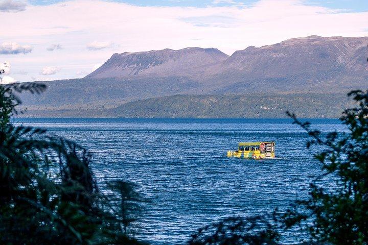 Tarawera and Rotorua Lakes Eco Tour by Boat with Guide