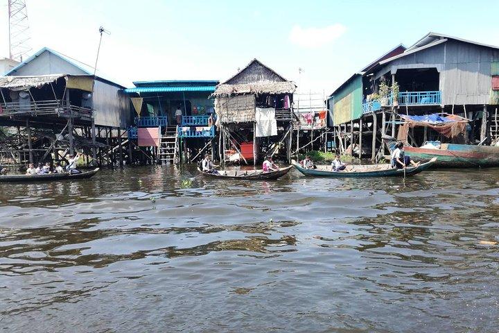 Kompong Kleang Floating Village on the Tonle Sap Lake