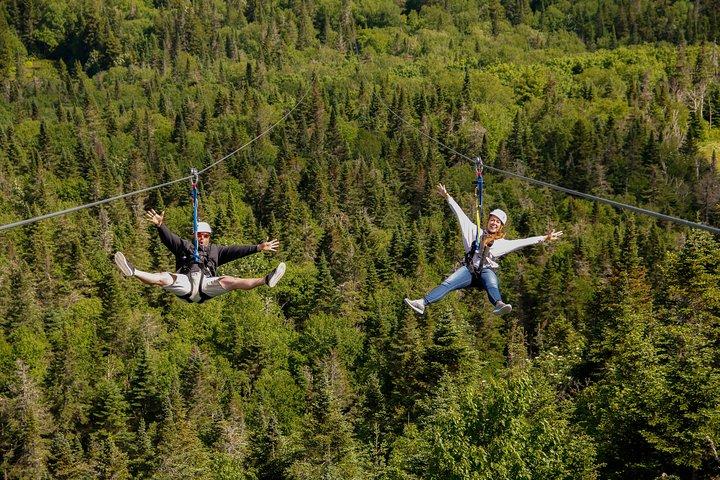 Mont Tremblant Guided Zipline Tour