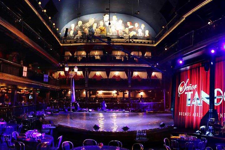 Skip the Line: Tango Show Ticket at Señor Tango with Optional Dinner