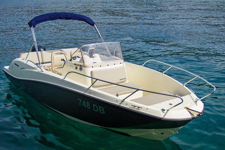 4h trip from Dubrovnik to the Elafiti islands with Quicksilver 675 boat