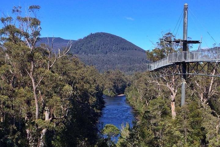 Hobart: Tahune Airwalk, Hastings Caves & Thermal Springs Pool