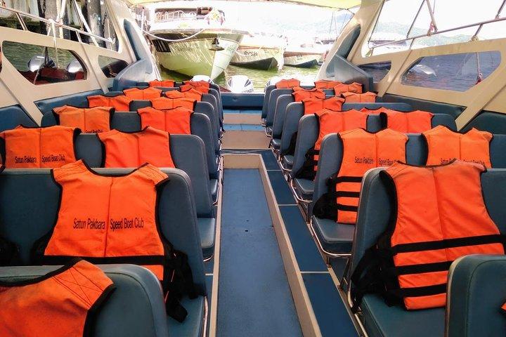 Phuket to Koh Lanta by Satun Pakbara Speed Boat