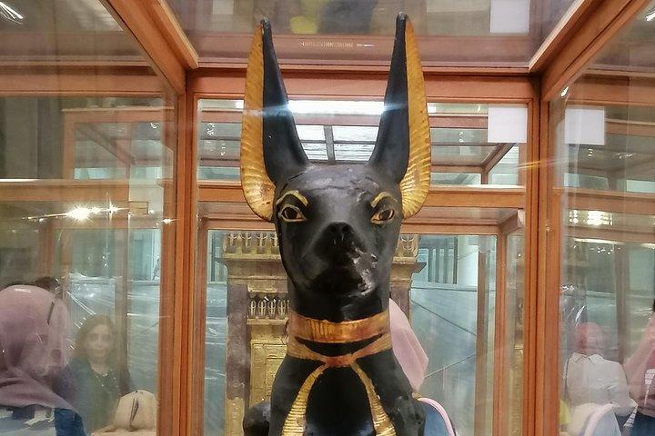 Pyramids of Giza, the Sphinx, the Egyptian Museum.