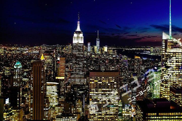 【Japanese Tour】Three Major Night Views of New York City with Top of the Rock Observatory Ticket