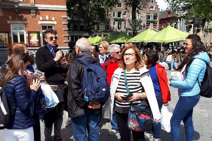 Historical tour of Amsterdam with Italian guide