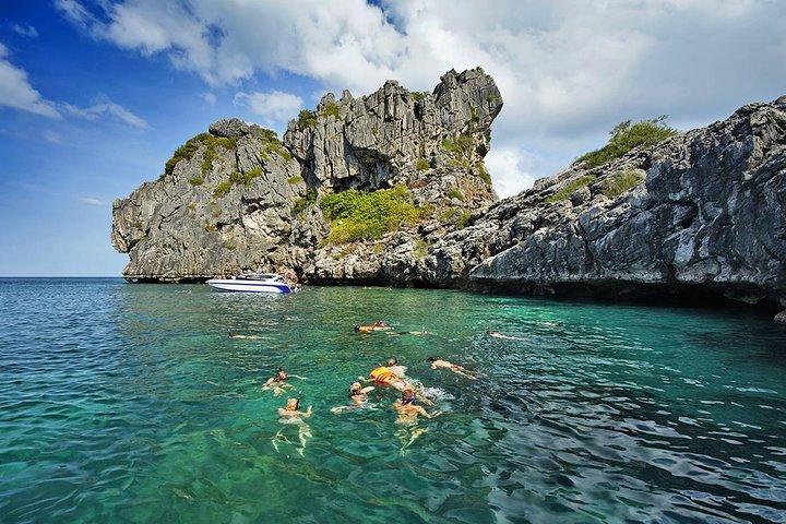 Ko Samui Angthong Marine Park Full Day Tour with Snorkeling & Sea Kayaking