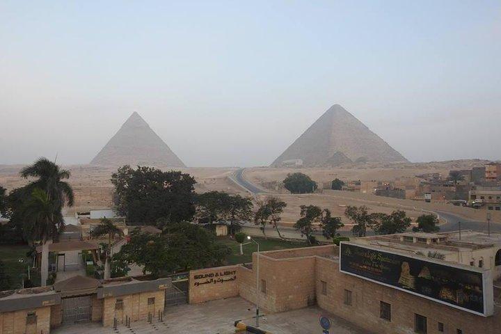 Grand Egyptian Museum & Giza Pyramids and Sphinx in Private Tour