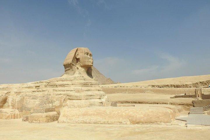 Grand Egyptian Museum & Giza Pyramids and Sphinx in Private Tour