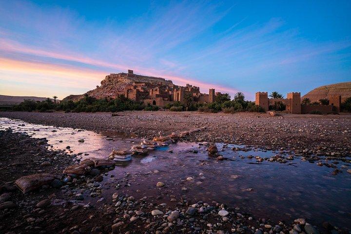 Day Trip from Marrakech to the ancient Kasbah Ait Ben Haddou & Telouet valley