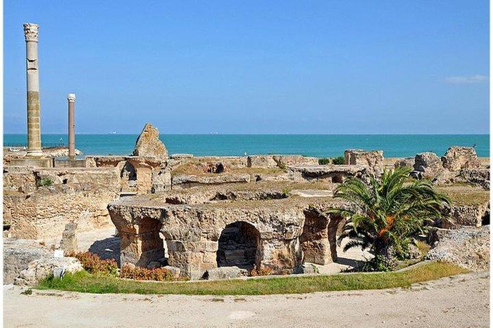 1 day excursion Tunis Sidi Bousaid Carthage departure from Sousse