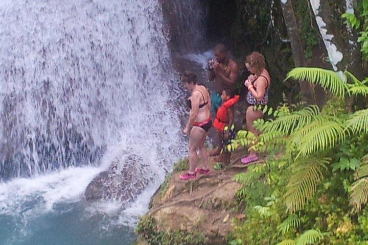 Blue Hole and Dunns River Falls from Falmouth
