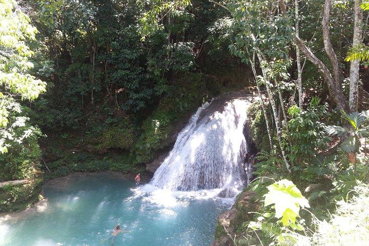 Blue Hole and Dunns River Falls from Falmouth