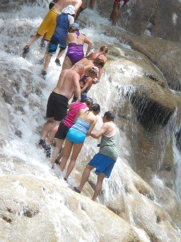 Blue Hole and Dunns River Falls from Falmouth