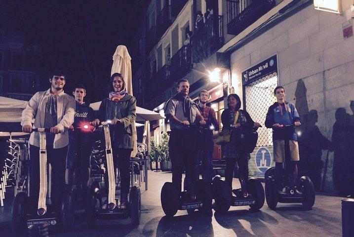 Sunset in Madrid by segway