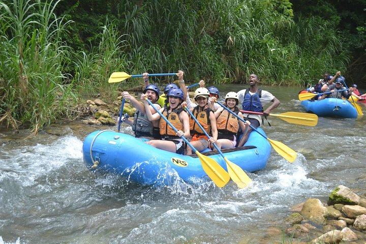 Dunns River Falls and River Rapids Jamaica with Lunch