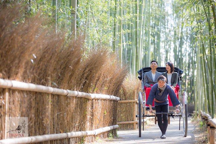Kyoto Arashiyama Rickshaw Tour with Bamboo Forest