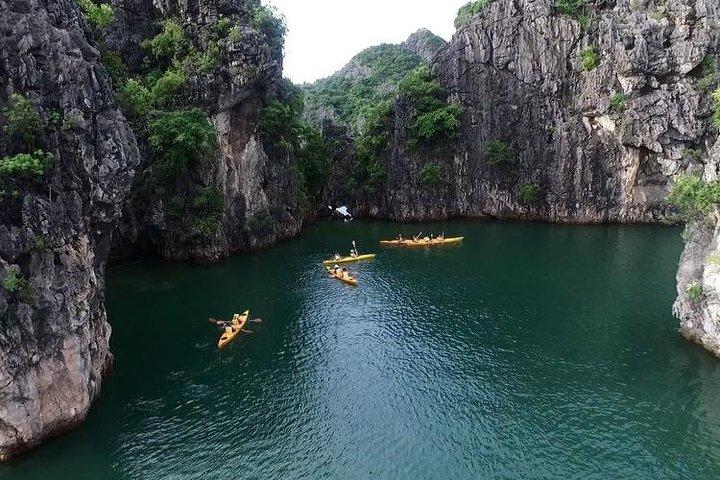 Private Halong Bay 6-hour Cruise: Cave, Beach, Kayaking, Swimming