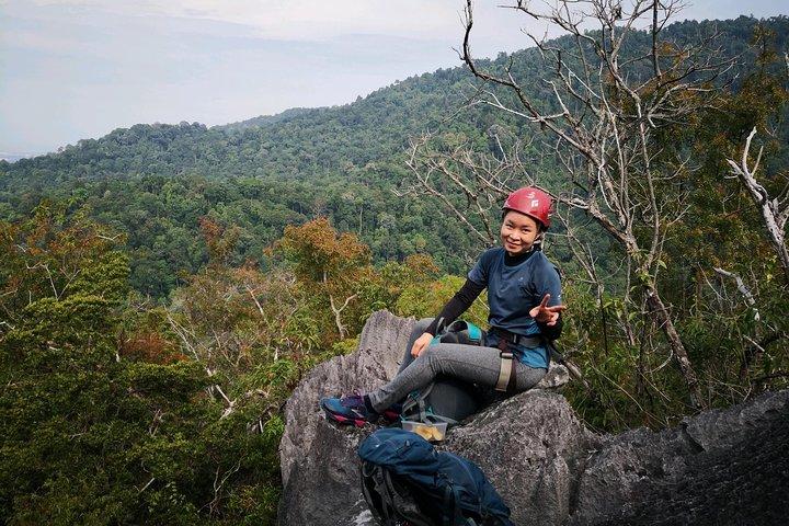 Climb and Abseiling Hidden Pinnacles of Takun