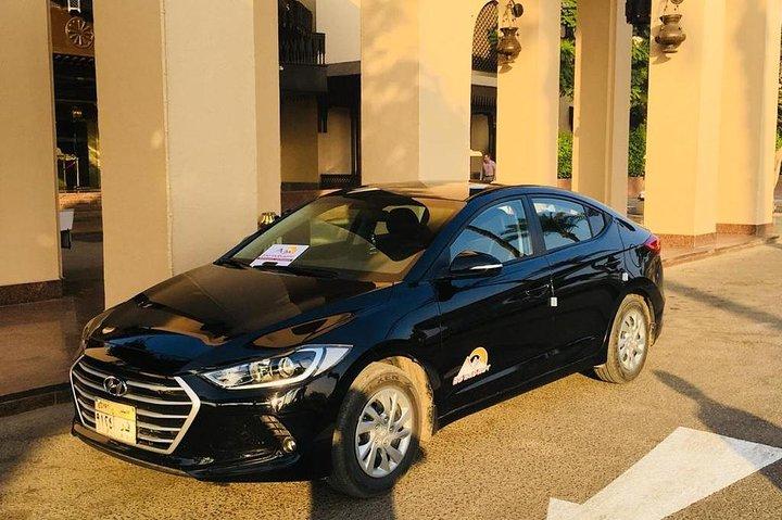 Private Pickup transfer from Le Méridien pyramids to Cairo airport