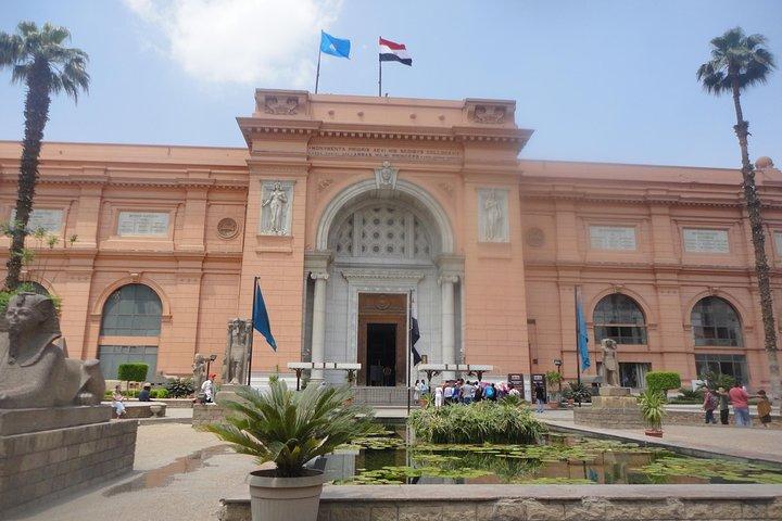 pyramids, Egyptian Museum Layover with Camel & Felucca Ride