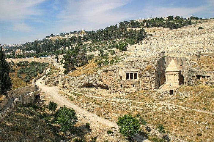 Jerusalem Temple Mount & Dome of the Rock from Tel Aviv