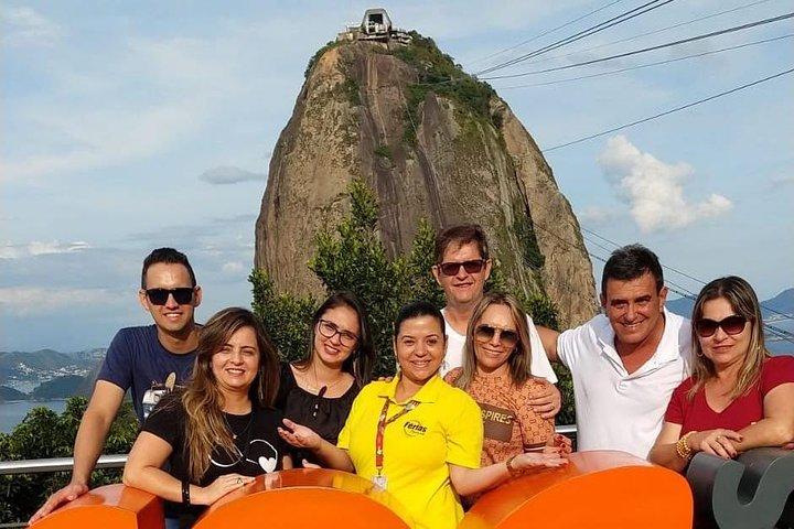 Rio Express: Guided tour of Sugar Loaf Mountain and Christ Redeemer.