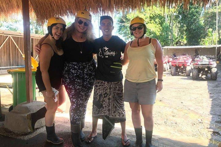 Bali Quad Bike Through Gorilla Cave - Monkey Forest and Waterfall