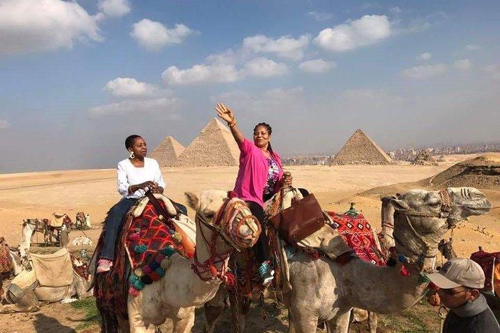 Top Rated Giza Pyramids,Sphinx,Camel ride,lunch & inside pyramids