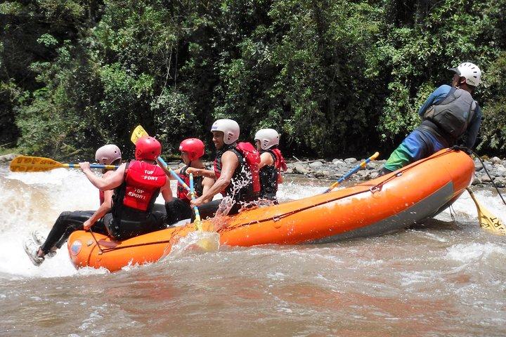 Adventure and Fun River Rafting in Baños Ecuador