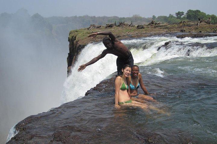 Devil's Pool Livingstone Island Breakfast