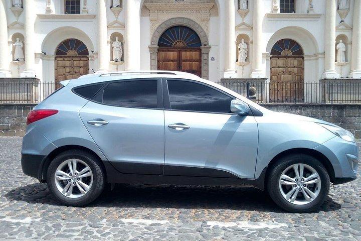 Private Transportation from Guatemala City to La Antigua