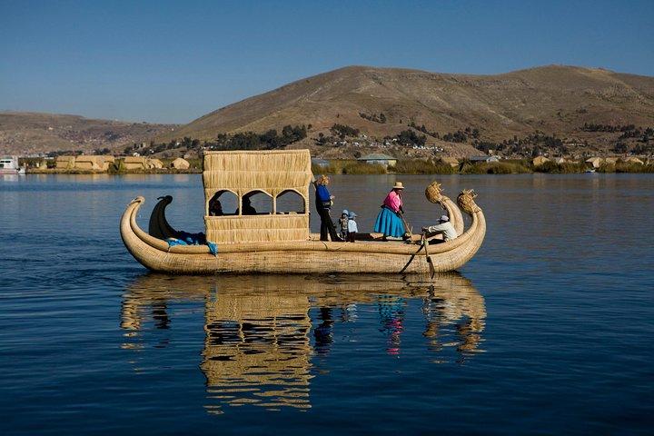 Uros Reed Floating Islands & Taquile Island Titicaca Puno Full Day