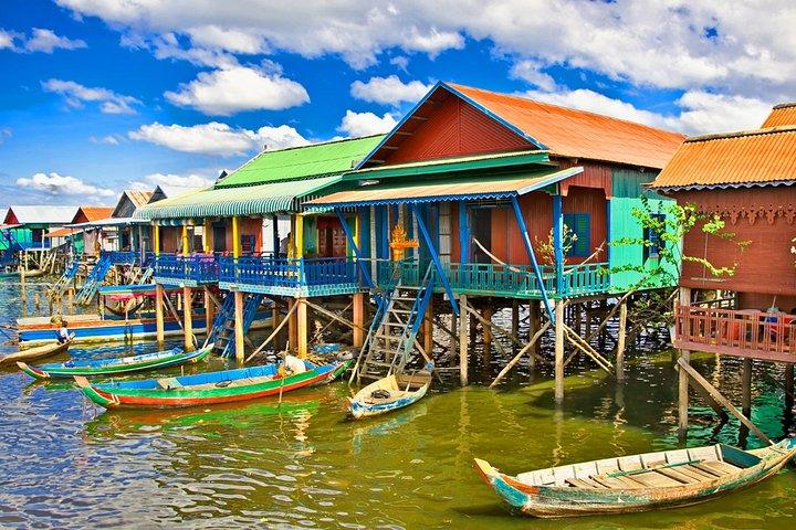 Ta Prohm & Floating Village 1-Day Tour