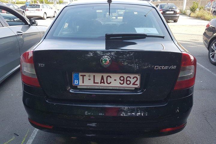 Standard vehicle from Brussels airport to the city of Ghent