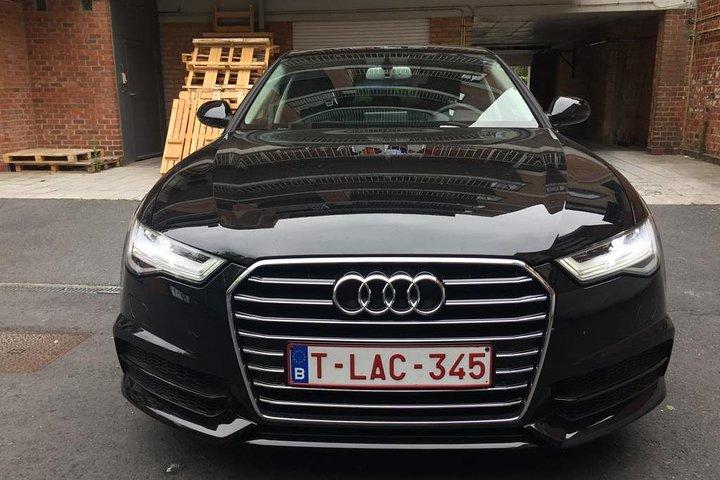 Luxury vehicle from Brussels airport to the city of Brussels