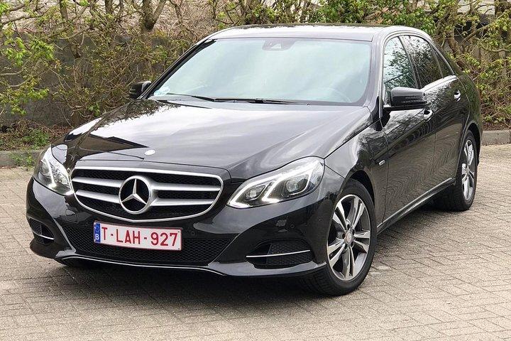 Luxury vehicle from Brussels airport to the city of Brussels