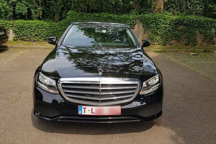 Luxury vehicle from Brussels airport to the city of Brussels