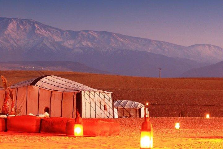 Dinner Show in Agafay Desert with Quad Bike and Camels