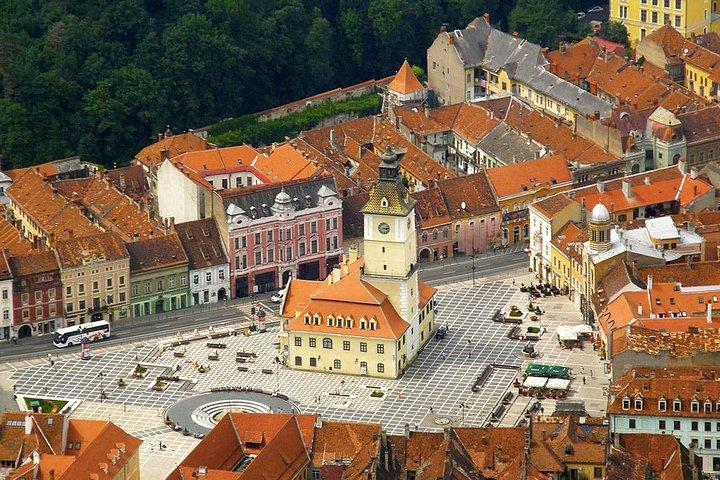 One day Dracula Castle, Rasnov Fortress, Prejmer Fortified Church from Brasov
