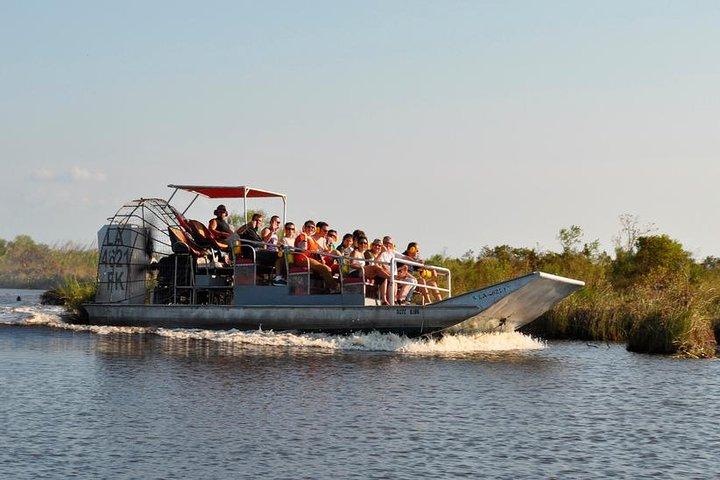 Airboat Ride with Optional Transportation from New Orleans