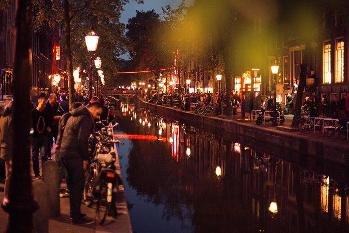 Treasures of Amsterdam: Coffeeshops & Red Light District Private Tour