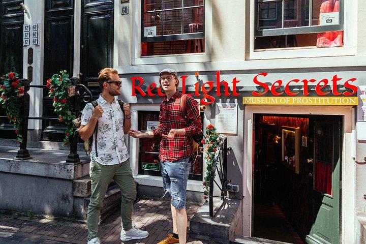 Treasures of Amsterdam: Coffeeshops & Red Light District Private Tour