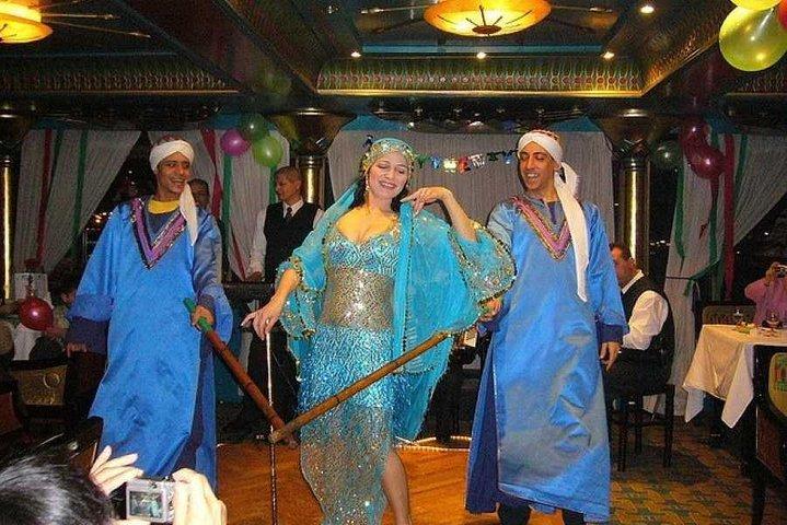 Cairo dinner cruise includes dinner belly dancing show pickup & all transfers