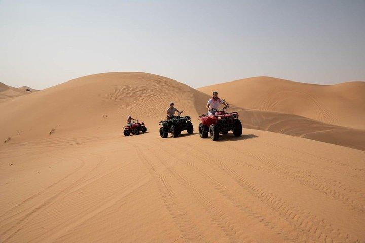 Evening Red Dunes Desert Safari With Quad Biking