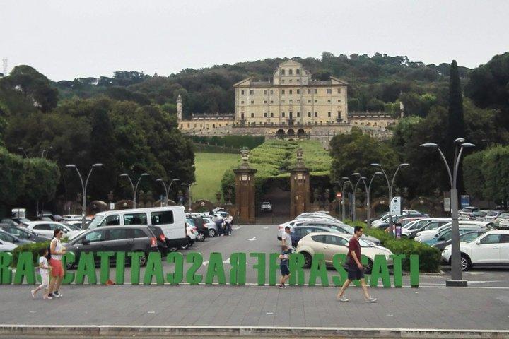 Castelli Romani, Frascati, Castel Gandolfo, Albano Lake + Wine Tasting - 8 Pax
