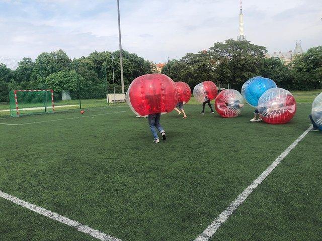 Bubble football