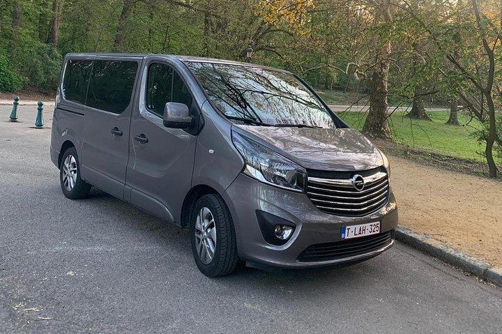 Standard Minivan from Brussels airport to city of Bruges