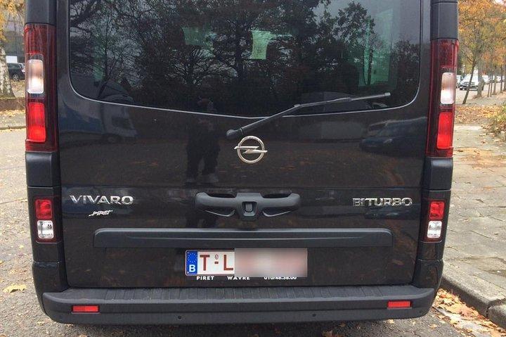 Standard Minivan from Brussels airport to city of Bruges