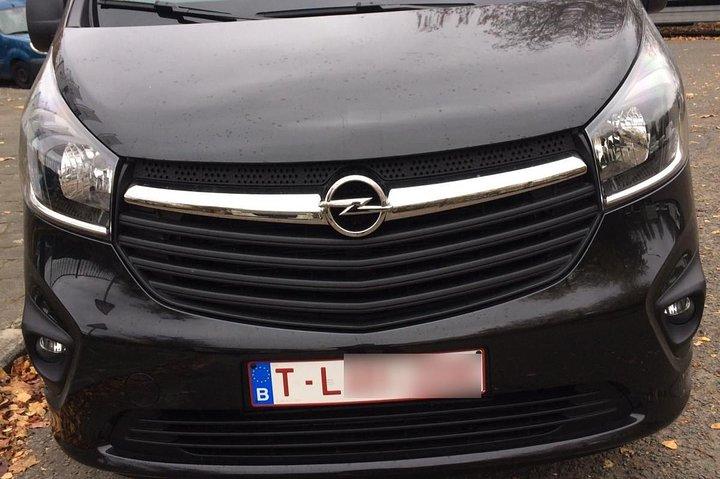 Standard Minivan from Brussels airport to city of Bruges